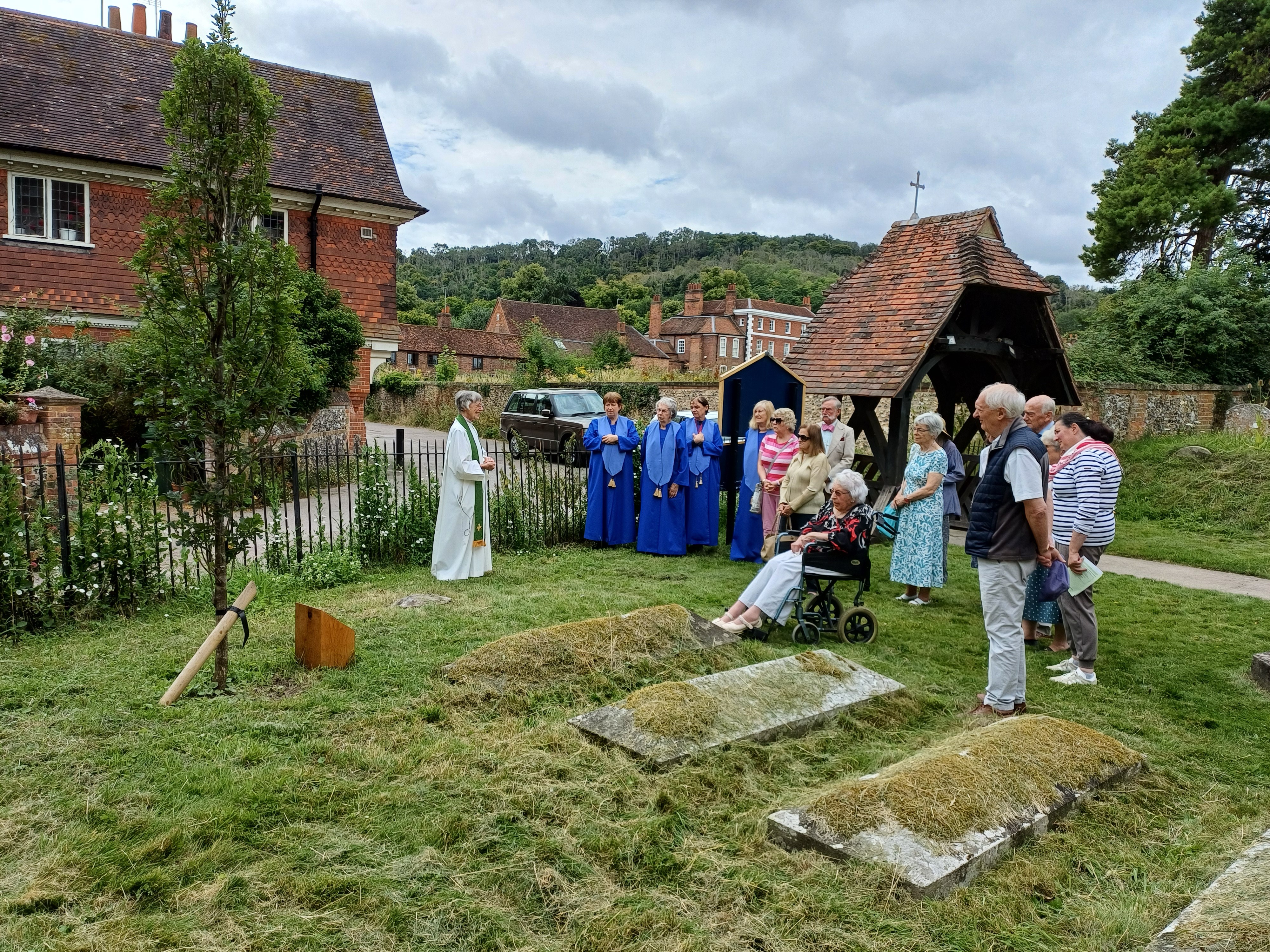 Tree blessing Ian Judd 24.08